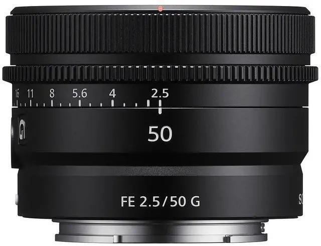Alt view image 3 of 20 - Sony FE 50mm F2.5 G Full-Frame Ultra-Compact G Lens
