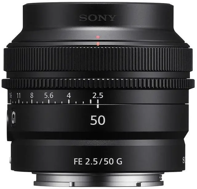 Alt view image 5 of 20 - Sony FE 50mm F2.5 G Full-Frame Ultra-Compact G Lens