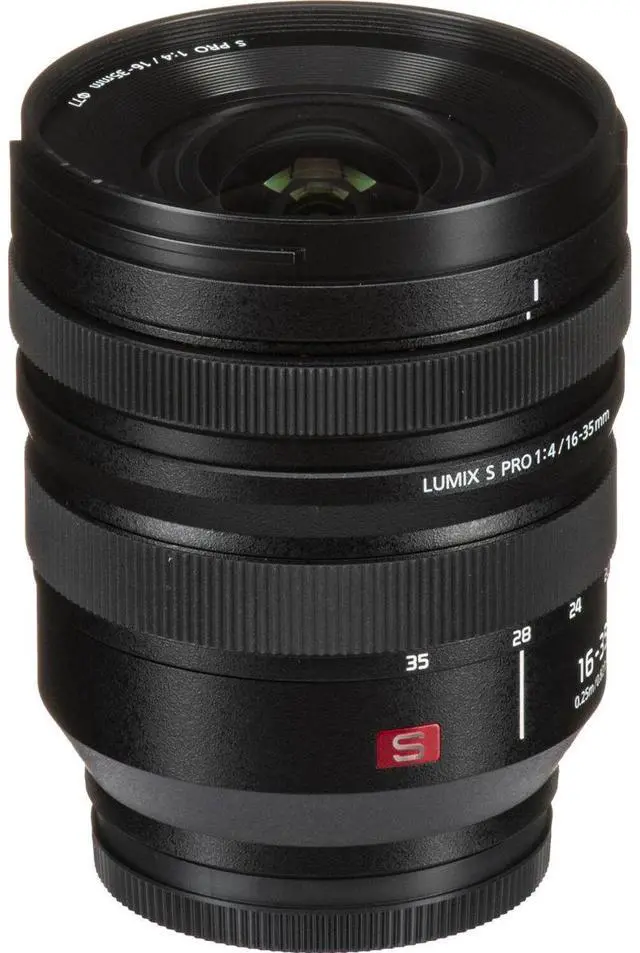 Alt view image 20 of 20 - Panasonic Lumix S Pro 16-35mm F4 Wide Zoom Lens, Full-Frame L Mount, Dust/Splash/Freeze-Resistant for Lumix S Series Mirrorless Cameras - S-R1635 (USA)