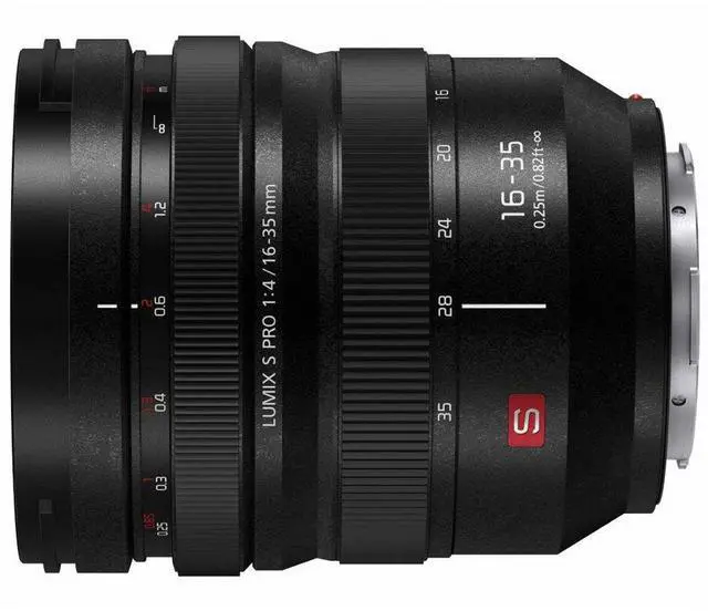Alt view image 2 of 20 - Panasonic Lumix S Pro 16-35mm F4 Wide Zoom Lens, Full-Frame L Mount, Dust/Splash/Freeze-Resistant for Lumix S Series Mirrorless Cameras - S-R1635 (USA)