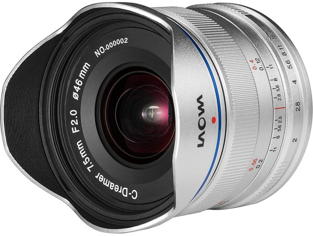 Alt view image 6 of 6 - Venus Laowa 7.5mm f/2 Lens for Micro Four Thirds Mount, Silver #VE7520MFTSTSIL