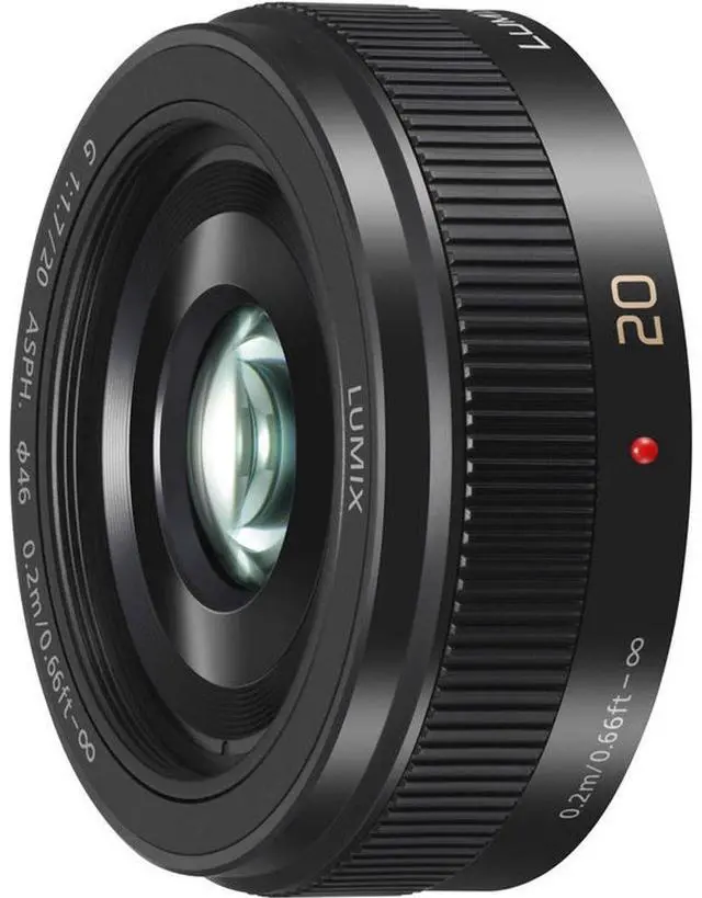 Alt view image 19 of 20 - Panasonic LUMIX G II 20mm f/1.7 ASPH. Lens (Black)