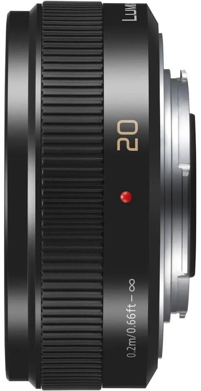 Alt view image 20 of 20 - Panasonic LUMIX G II 20mm f/1.7 ASPH. Lens (Black)