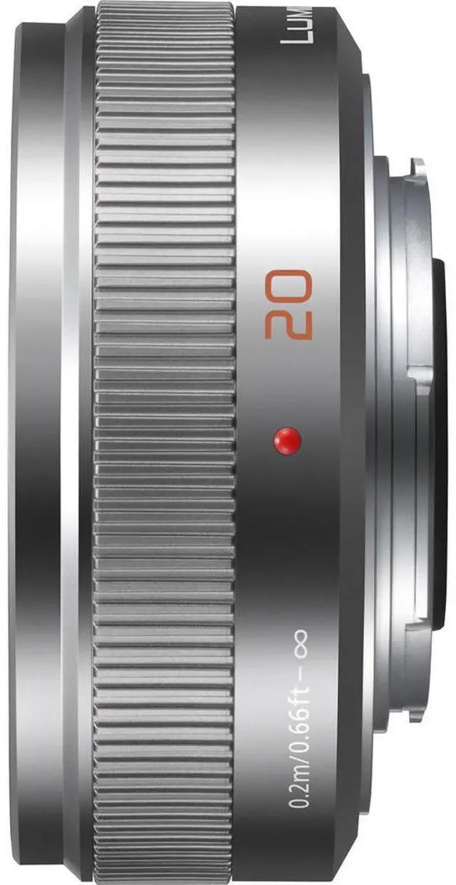 Alt view image 10 of 12 - Panasonic Lumix G 20mm f/1.7 II ASPH Lens (Silver)