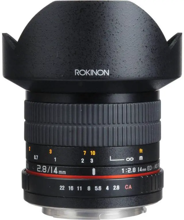 Alt view image 20 of 20 - Rokinon 14mm f/2.8 IF ED UMC Lens For Canon EF (FE14M-C)