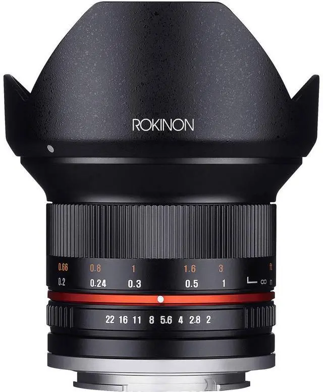 Alt view image 10 of 14 - Rokinon 12mm f/2.0 NCS CS Lens for Fuji X Mirrorless Cameras #RK12M-FX