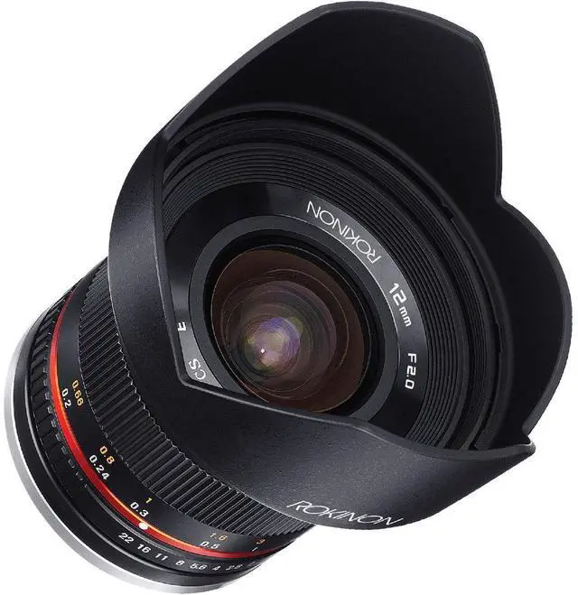 Alt view image 12 of 14 - Rokinon 12mm f/2.0 NCS CS Lens for Fuji X Mirrorless Cameras #RK12M-FX