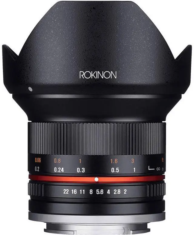 Alt view image 13 of 14 - Rokinon 12mm f/2.0 NCS CS Lens for Fuji X Mirrorless Cameras #RK12M-FX