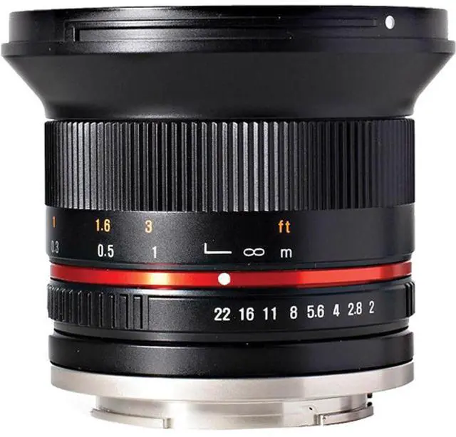 Alt view image 14 of 14 - Rokinon 12mm f/2.0 NCS CS Lens for Fuji X Mirrorless Cameras #RK12M-FX