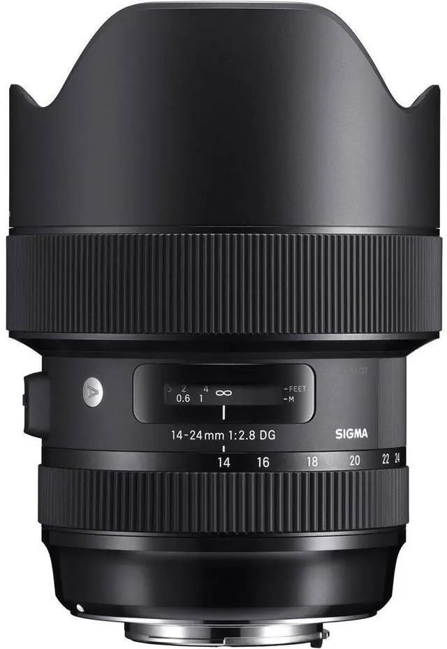 Alt view image 2 of 7 - Sigma Sigma 14-24mm F2.8 DG HSM Art Wide-Angle Zoom     Lens, for Canon EOS Cameras (212954) - Bundle withLensCoat Rain Cover, Shade, Wrap, LensPen, Corel  PC Software, Cleaning Kit