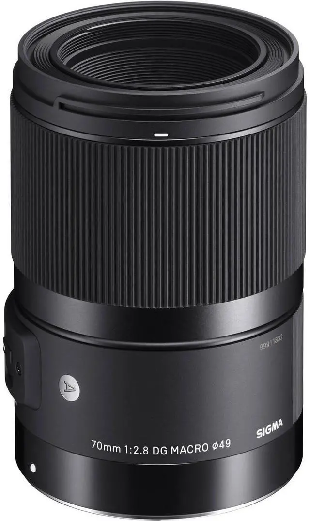 Alt view image 2 of 7 - Sigma 70mm f/2.8 DG ART Macro Lens for L Mount, Bundle with ProOptic 49mm Filter Kit, SpyderLensCal Calibration Aid, Software Kit, Flex Lens Shade, Lens Cap Tether, Cleaning Kit