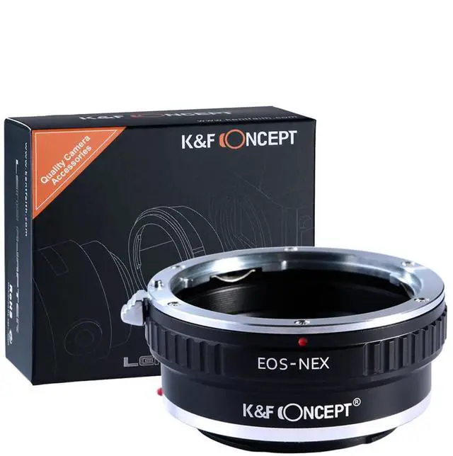 Alt view image 9 of 13 - KF Concept KF Concept High Precision Lens Adapter Mount,EOS-NEX #KF06.069