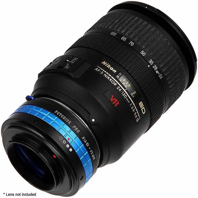 Alt view image 4 of 5 - Fotodiox Mount Adapter for Nikon G and DX Lens to Fujifilm X-Mount Camera