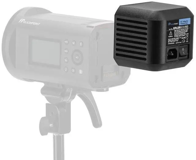 Alt view image 5 of 7 - Flashpoint AC Adapter Unit for the XPLOR 600 Pro R2 Series Monolights (Godox AC-26)