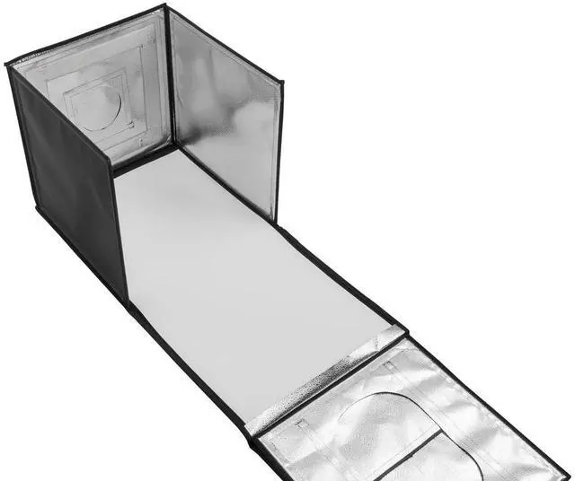 Alt view image 2 of 7 - Glow LED Studio-Cube Portable Shooting Tent with Dimmer (17")