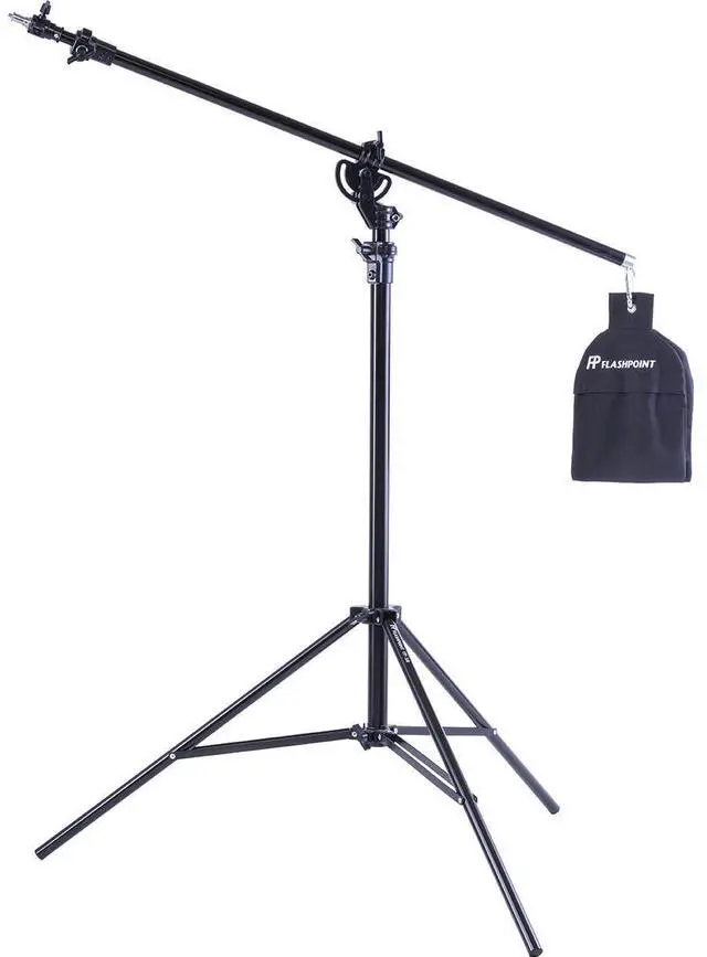 Main image of Flashpoint Pro Air Cushioned Heavy Duty Boom Light Stand - 13'