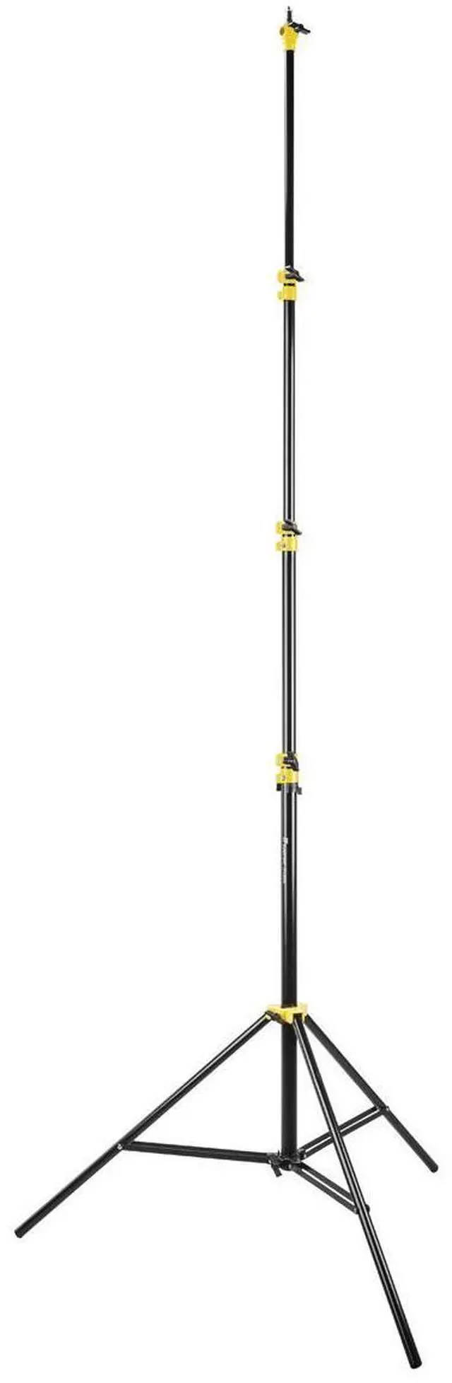 Alt view image 2 of 7 - Flashpoint Pro Air-Cushioned Heavy-Duty Light Stand (Yellow, 13') #FP-S-13-YL