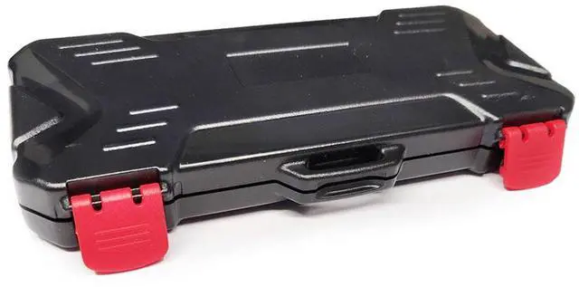 Alt view image 3 of 3 - VidPro Super Rugged Case for 3 XQD, 3 CF, 12 SD and 6 MicroSD Memory Cards #XQD3