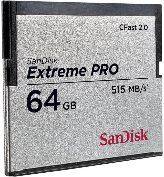 Alt view image 15 of 16 - SanDisk - SDCFSP-064G-A46D - SanDisk Extreme Pro 64 GB CFast Card - 525 MB/s Read - 430 MB/s Write - Lifetime Warranty