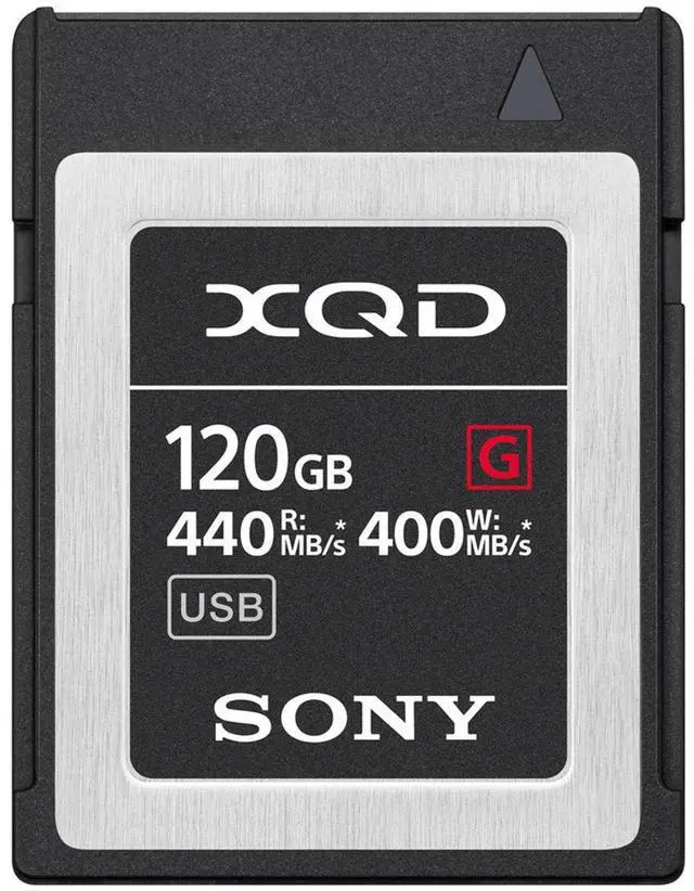 Alt view image 11 of 11 - Sony G-Series QD-G120F - Flash memory card - 120 GB - XQD