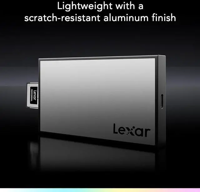 Alt view image 6 of 8 - Lexar Professional Workflow SD/microSD UHS-II Card Reader #LPWF710N-4ANGL