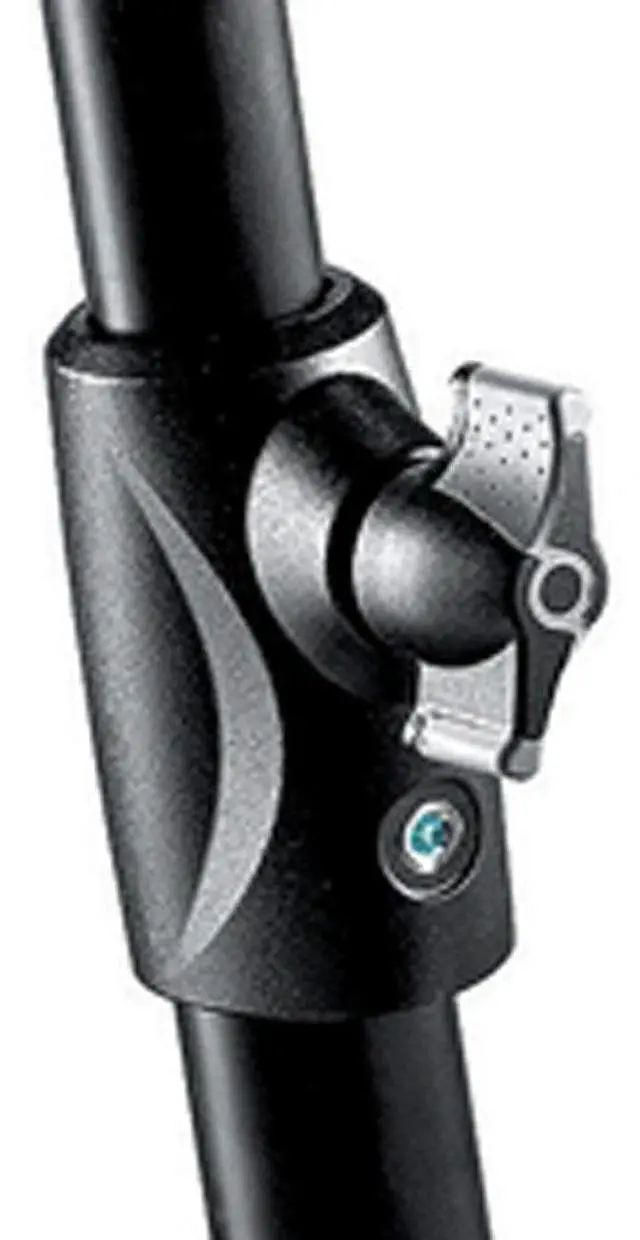Alt view image 2 of 13 - Manfrotto 1005BAC 107" Air Cushioned Aluminum Ranker Light Stand with 3-Sections & 2 Risers, Black
