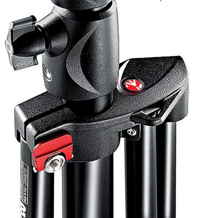 Alt view image 3 of 13 - Manfrotto 1005BAC 107" Air Cushioned Aluminum Ranker Light Stand with 3-Sections & 2 Risers, Black
