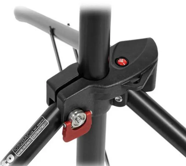 Alt view image 7 of 13 - Manfrotto 1005BAC 107" Air Cushioned Aluminum Ranker Light Stand with 3-Sections & 2 Risers, Black