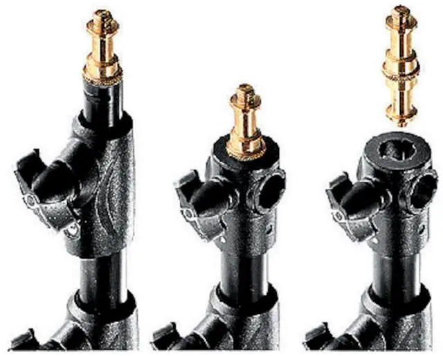 Alt view image 5 of 13 - Manfrotto 1005BAC 107" Air Cushioned Aluminum Ranker Light Stand with 3-Sections & 2 Risers, Black