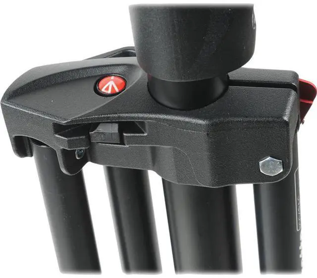 Alt view image 6 of 13 - Manfrotto 1005BAC 107" Air Cushioned Aluminum Ranker Light Stand with 3-Sections & 2 Risers, Black