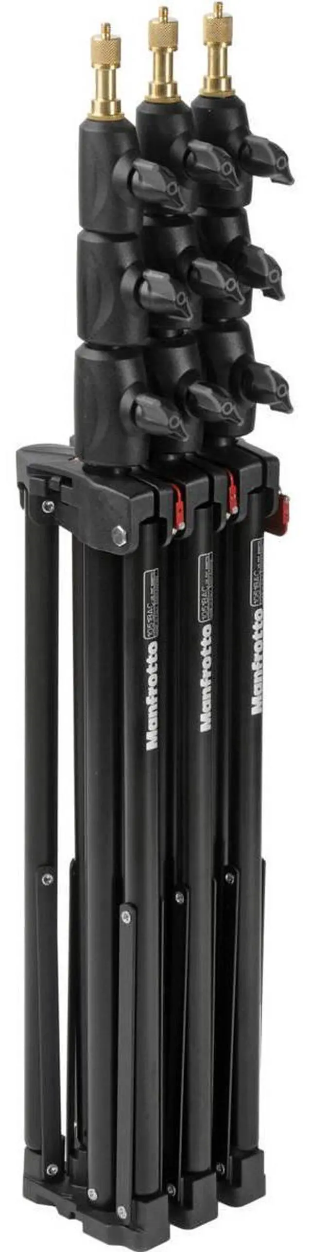 Alt view image 11 of 11 - Manfrotto 93" Alu Air-Cushioned Compact Stand - Black
