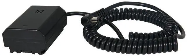 Alt view image 5 of 6 - AndyCine DC Power Cable to NP-FZ100 Dummy Battery Adapter for Sony Alpha A7III, A7RIII and A9