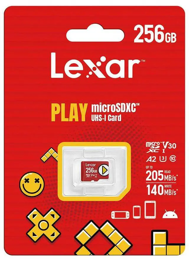 Alt view image 4 of 4 - Lexar PLAY 256GB UHS-I V30 A2 microSDXC Memory Card