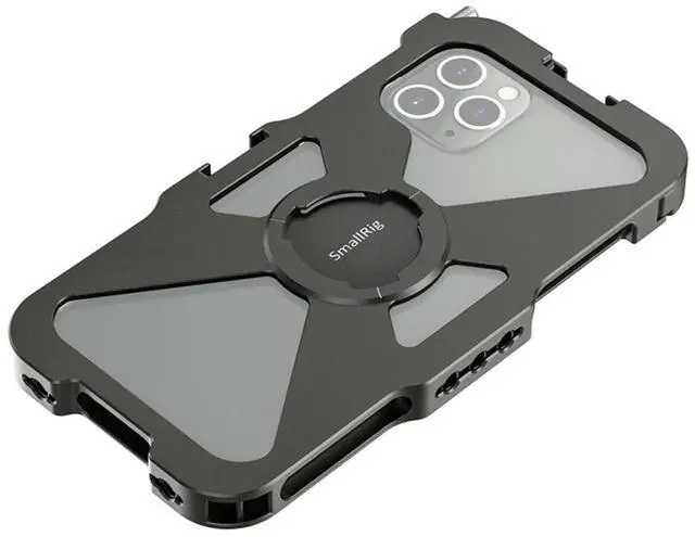 Alt view image 3 of 7 - SmallRig Pro Mobile Cage for iPhone 11 Pro