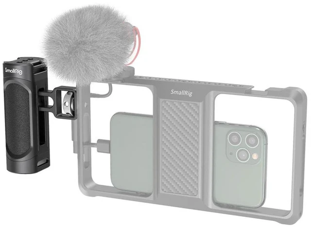 Alt view image 7 of 7 - SmallRig Lightweight Side Handle for Smartphone Cage