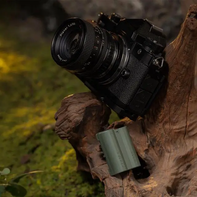 Alt view image 5 of 7 - Tilta EN-EL15C 17.28Wh 7.2V 2400mAh Lithium-Ion Battery with USB-C Charging Port, Green