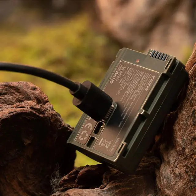 Alt view image 7 of 7 - Tilta EN-EL15C 17.28Wh 7.2V 2400mAh Lithium-Ion Battery with USB-C Charging Port, Green