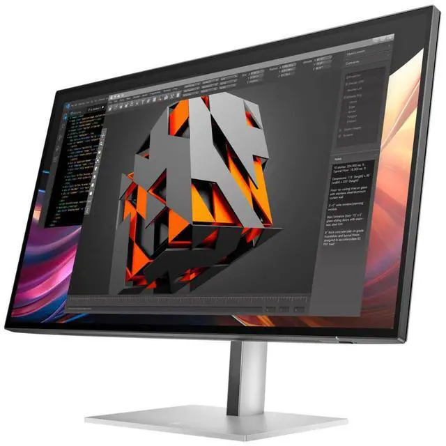 Alt view image 3 of 15 - HP Series 7 Pro 727pq 27" 16:9 WQHD 120Hz IPS LCD Monitor, Natural Silver