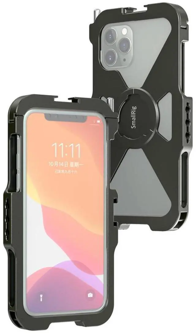 Alt view image 5 of 7 - SmallRig Pro Mobile Cage for iPhone 11 Pro