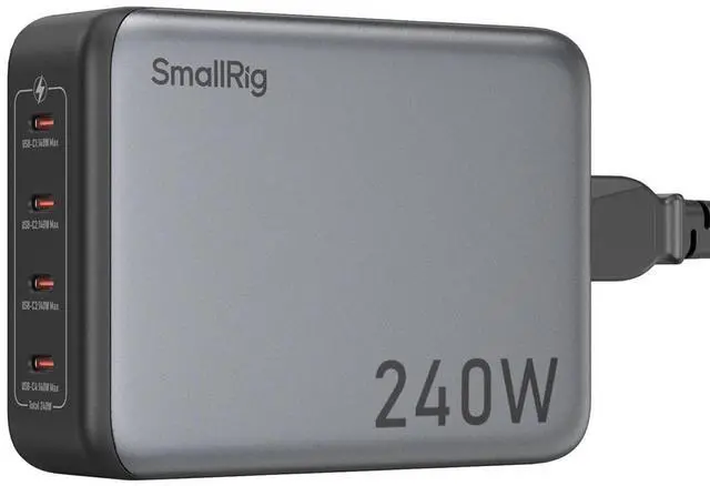 Alt view image 6 of 7 - SmallRig 4751 240W 4-Port PD Power Adapter, US Standard