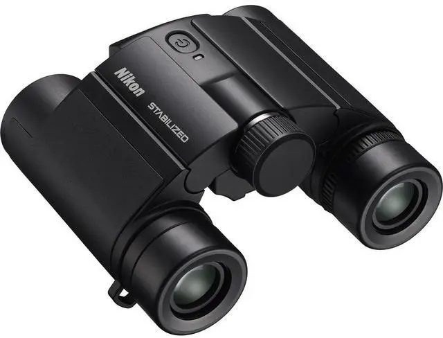 Alt view image 10 of 15 - Nikon 10x25 S Black Stabilized Binoculars with Stabilization Technology