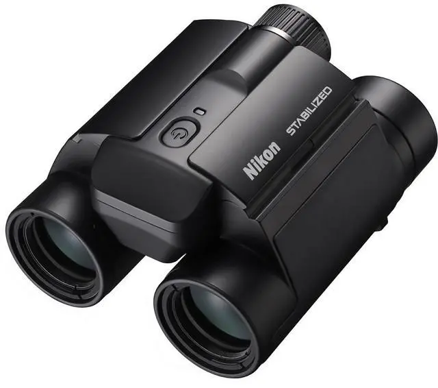 Alt view image 12 of 15 - Nikon 10x25 S Black Stabilized Binoculars with Stabilization Technology