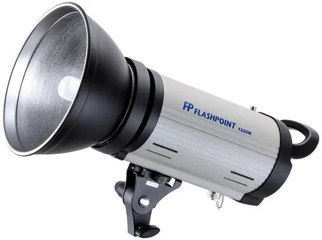 Alt view image 4 of 7 - Flashpoint 1220M 600 Watt AC/DC Monolight Strobe
