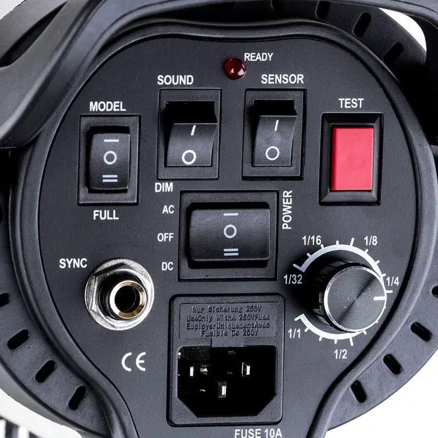 Alt view image 6 of 7 - Flashpoint 1220M 600 Watt AC/DC Monolight Strobe