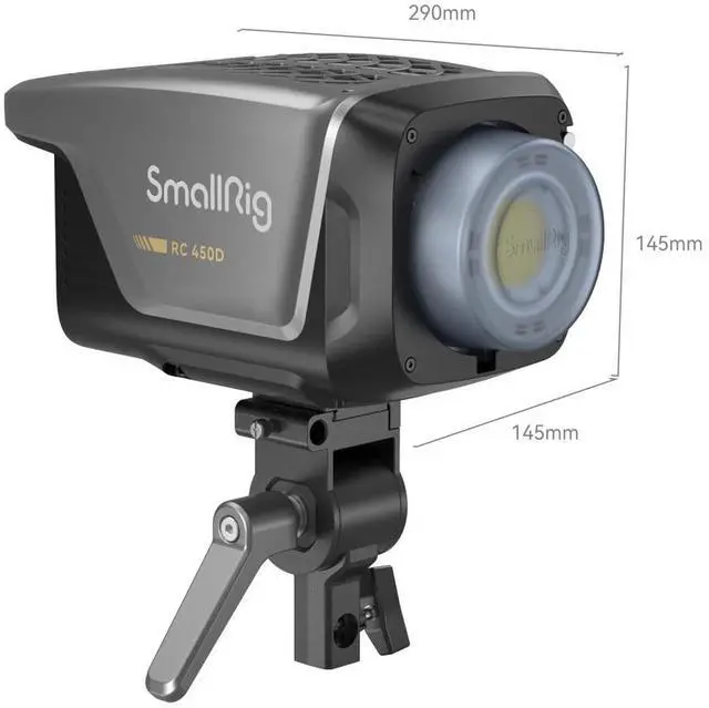 Alt view image 2 of 7 - SmallRig RC450D 450W Daylight COB LED Video Light