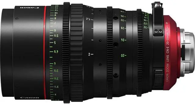 Alt view image 4 of 7 - Canon CN-E 20-50mm T2.4 L FP Cinema EOS Flex Lens with RL-S1 Relay Converter for Canon EF and PL Mount