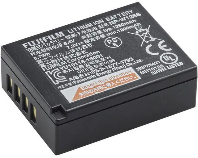 Alt view image 16 of 16 - Fujifilm NP-W126S Rechargeable Battery 16528470