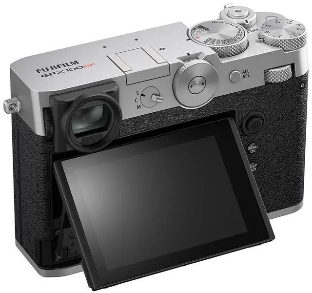 Alt view image 9 of 10 - Fujifilm GFX100RF Medium Format Camera - Silver