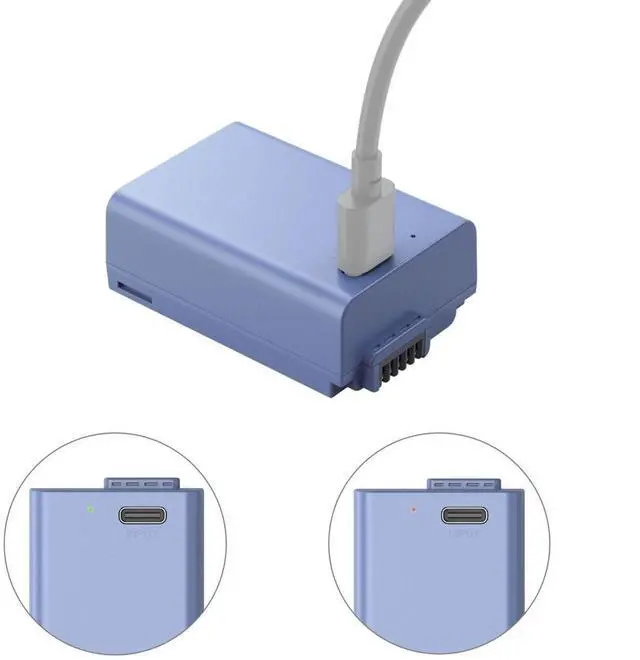 Alt view image 6 of 7 - SmallRig EN-EL25 9.5Wh 7.6V 1250mAh USB-C Rechargeable Lithium-Ion Battery for Nikon Camera