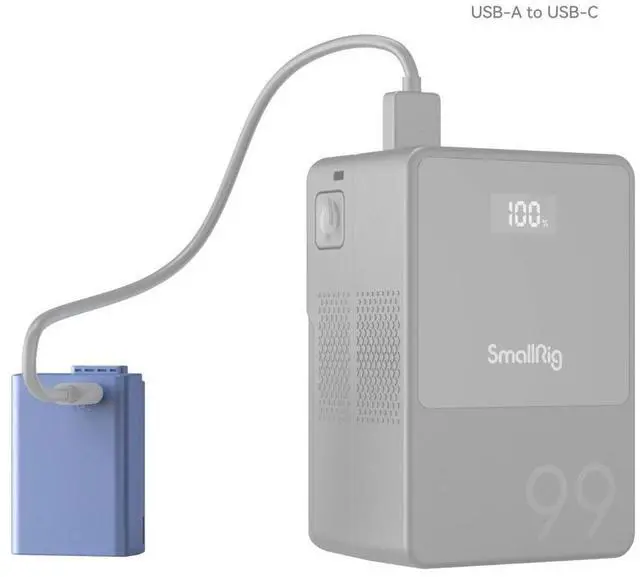 Alt view image 7 of 7 - SmallRig EN-EL25 9.5Wh 7.6V 1250mAh USB-C Rechargeable Lithium-Ion Battery for Nikon Camera